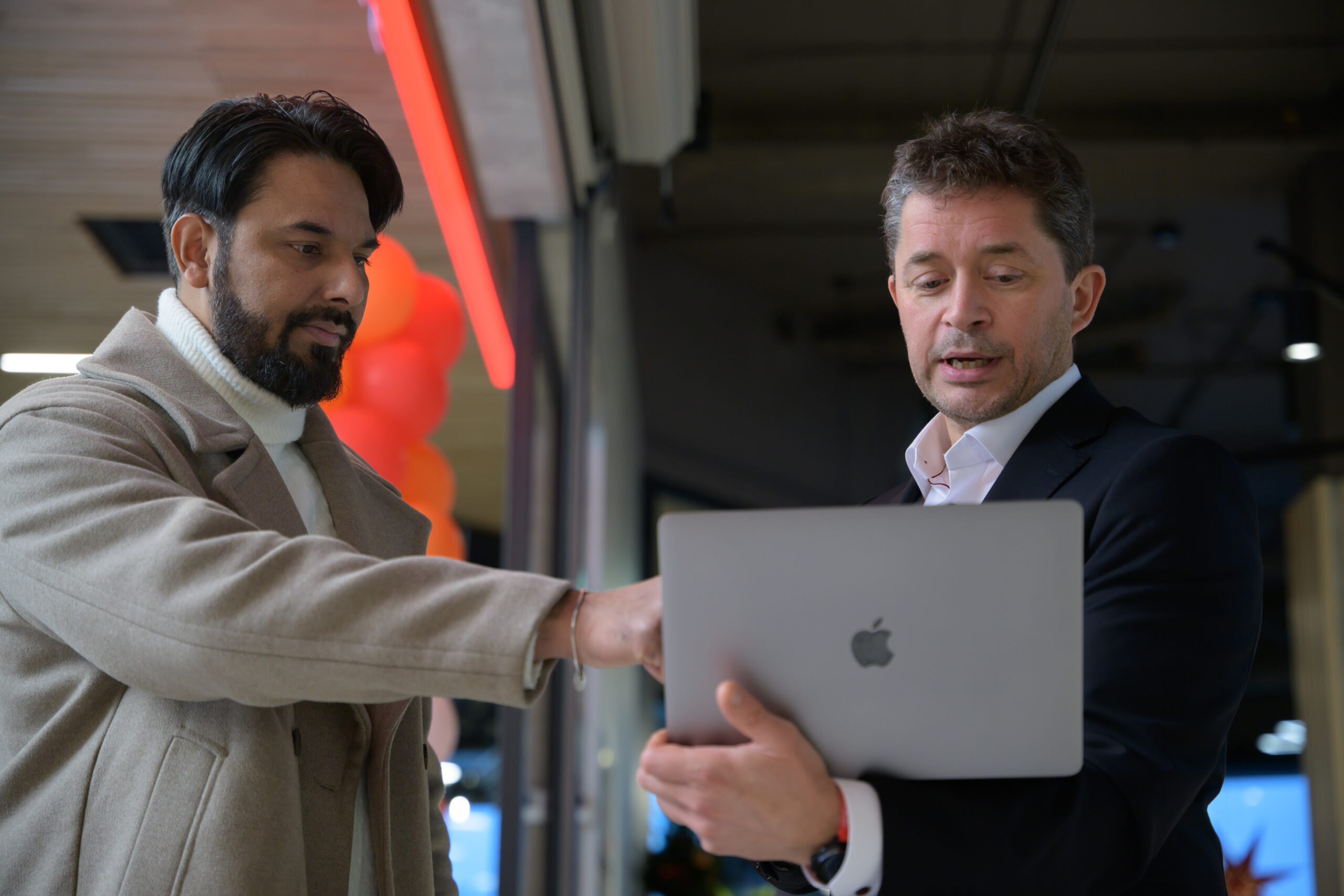 Zubair Ahmed Barry (Head of IT, Burger King Scandinavia) og Kenneth Morten Oen (Growth Manager i Bitpro)