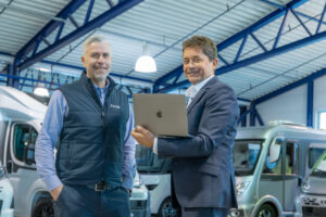 Roy Ørebek, Driftssjef i Ferda og Kenneth Oen, Growth Manager i Bitpro.